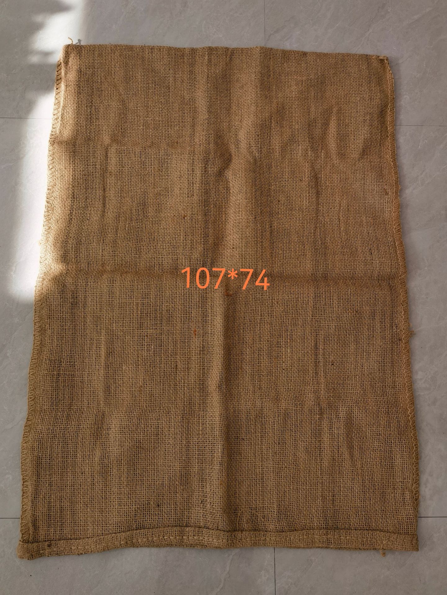 Bolsa de yute gruesa, granos, hardware, granos de café, castaña, bolsas de control de inundaciones especiales, sacos antideslizantes pavimentados