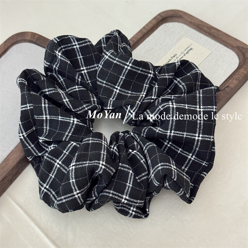 Correa coreana arco de mariposa intestino 2025 cabello anillo de cabello de cabello de cola de cabello de la niña decoración de invierno invierno decoración de invierno