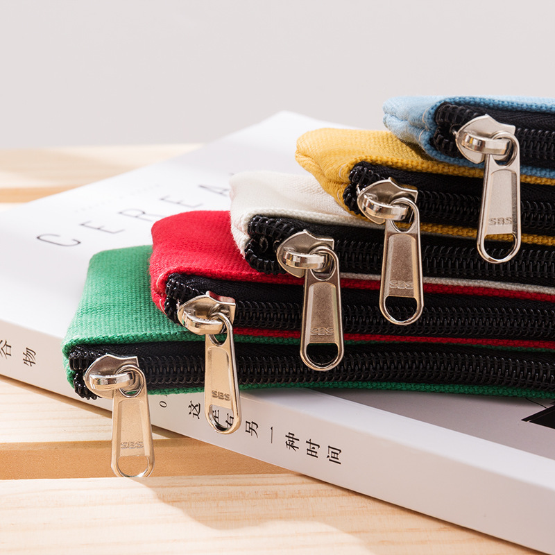Nuevo bolso de cambio para mujeres mini lindas llaves de almacenamiento bolso de lona bolso de estudiantes bolso de almacenamiento simple