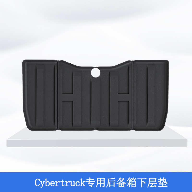 Aplicable a Tesla Cybertruck Foot Pad 2024 TPE para todo el tiempo Cyber Pickup Foot Pad