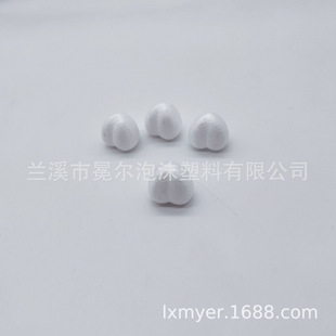 Styrofoam Peach Simulation Fruit White Blank Fruit Model Photography Props