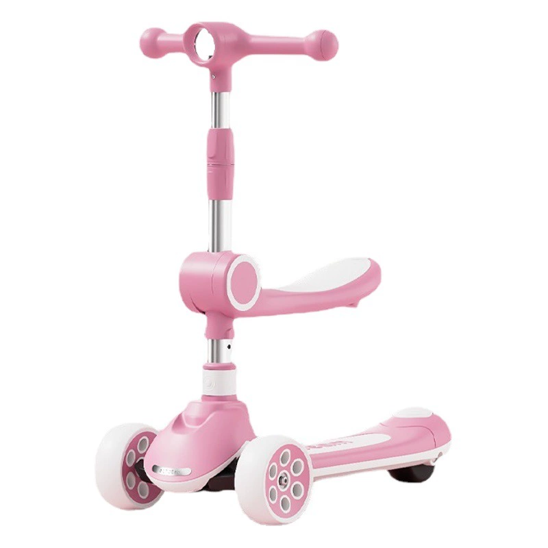 Новый Детский самокат три-в-одном скутер СКУТЕР баланс автомобиль игрушечный автомобиль поколение волос