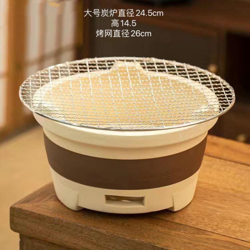 茶とバーベキュー用の炉、家庭用屋内昔ながらのサイドストーブ、インターネット有名人の火ストーブ、木炭泥ストーブ、屋外炭ストーブ|undefined