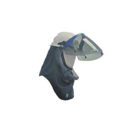 带电作业电工安全帽灰色高透前开式防电弧头盔电力检修高压防护帽