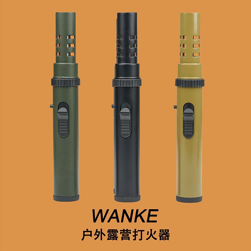 Outdoor camping igniter blackened igniter inflatable lighter camp camping fire starter moxibustion cigar