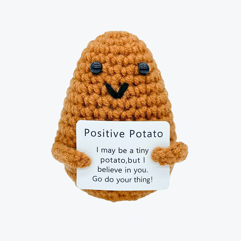 Muñeco Tejido a Mano de Felpa Decorativo para Escritorio y Regalo image 76