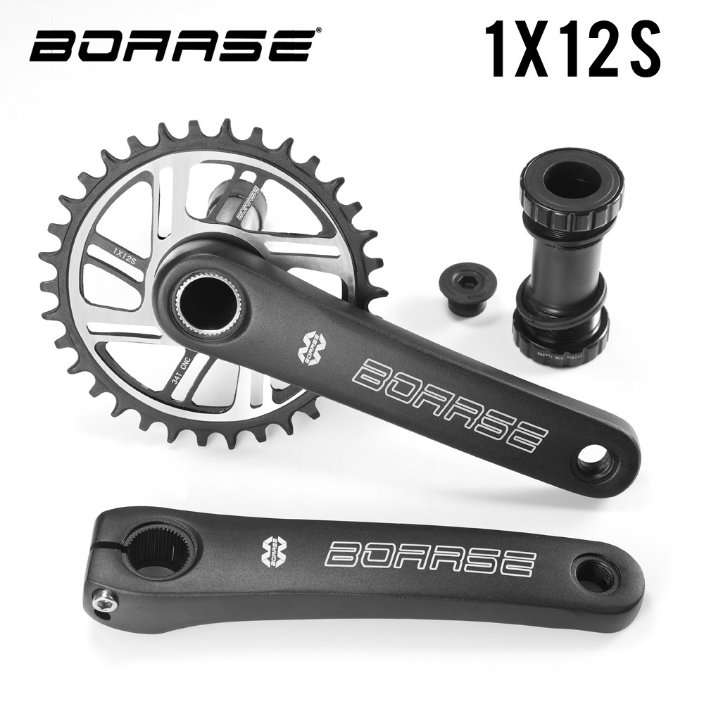 BOARSE Placa de diente de una sola velocidad positivo y negativo manivela de diente Placa de velocidad caída de velocidad suave cola BMX calle escalada diente placa 11s 12S