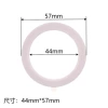 Silicone ring white
