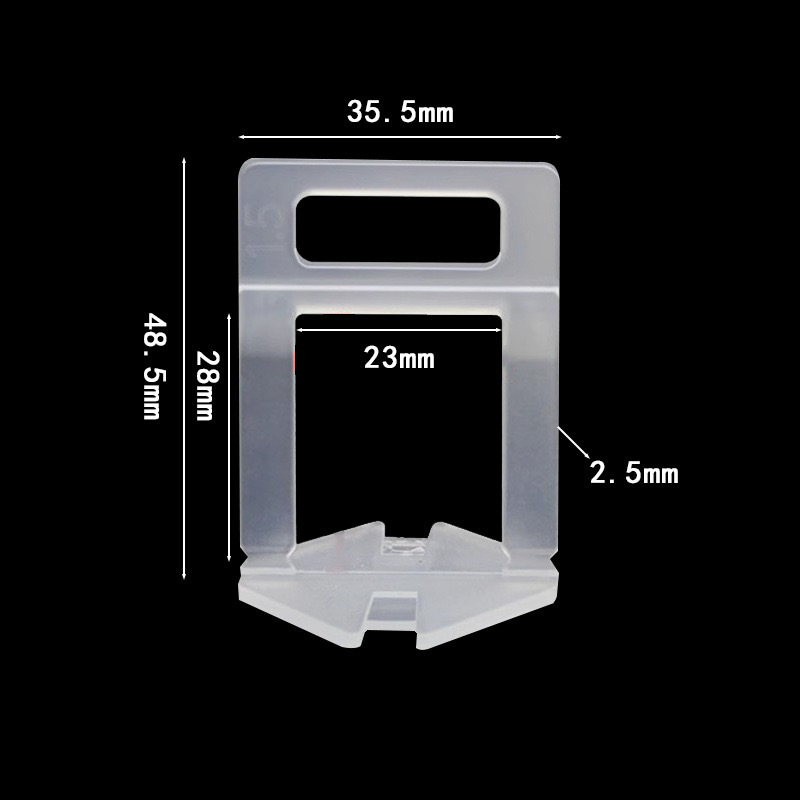 加高瓷砖找平器底座0.35mm大理石专用15-25mm瓷砖调平器卡子留缝|undefined