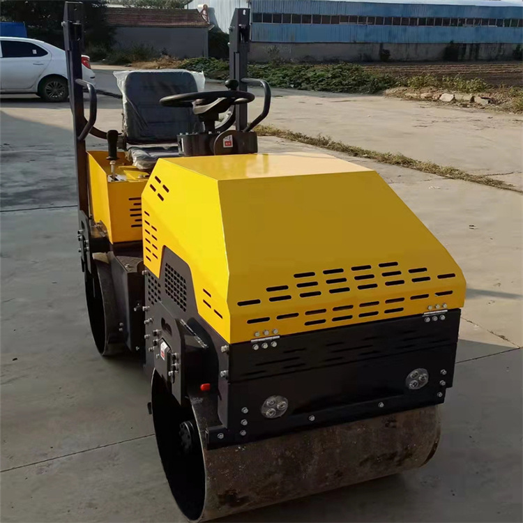 供应手扶双钢轮全液压压路机沟槽沥青草坪压实机驾驶式压路机