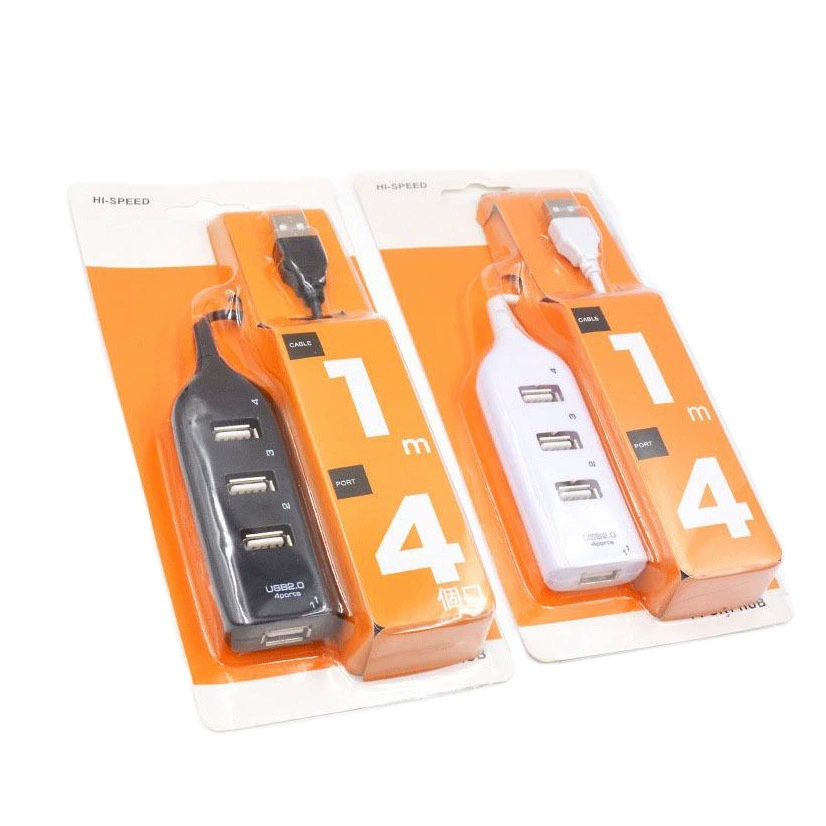 4-портовый концентратор USB компьютер 4-портовый концентратор 1-4 разветвитель HUB 1-4 1-4 док-станция преобразователя 1-4