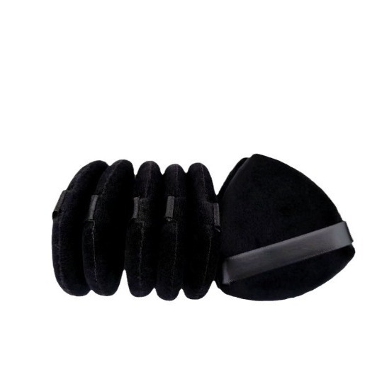 Set di spugnette per il trucco ultra morbide a forma di dito, mini, con cuscinetto, a forma di flacone, tinta unita_voghion.com