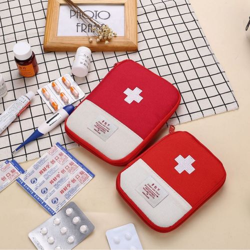 Portable travel home medicine storage bag, small medicine package, small storage bag, medical bag, emergency bag manufacturer