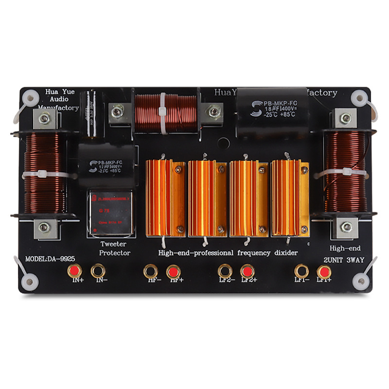 Alto-bajo rendimiento de dos frecuencias etapa KTV altavoz profesional de alta potencia de un solo y doble divisor de frecuencia de audio de la familia