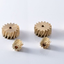 定制非标件小齿轮加工 铜金属齿轮小模数齿轮铜直齿轮传动齿轮