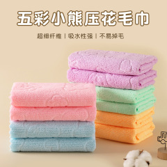 カラフルな厚手のタオルは水を吸収し、糸くずが落ちず、色あせしません、使い捨てタオル、ガソリンスタンド、ギフトメーカー、タオル卸売