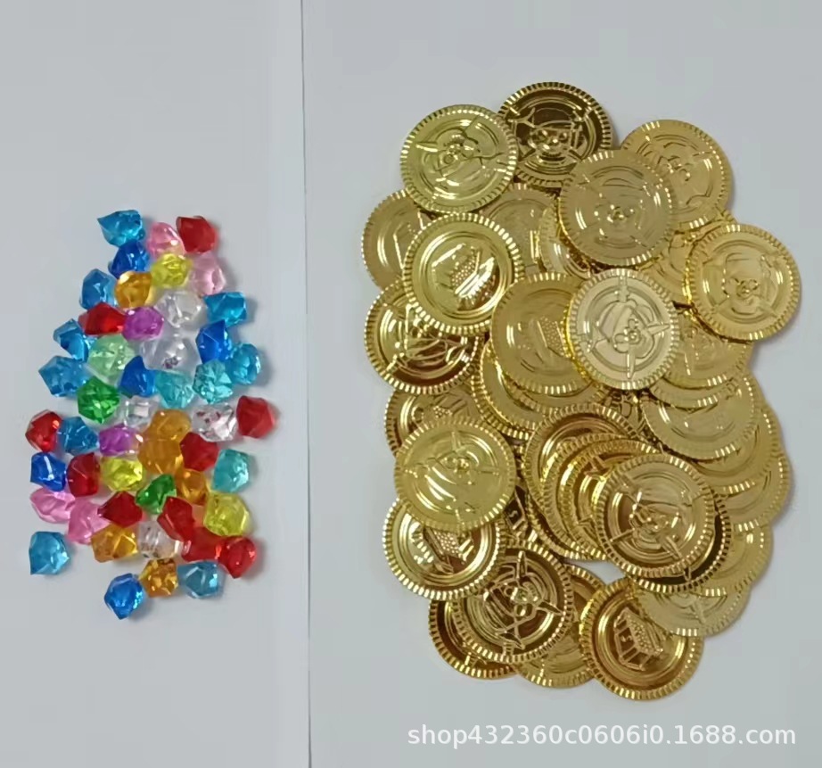 50个小号冰块+50个海盗金币