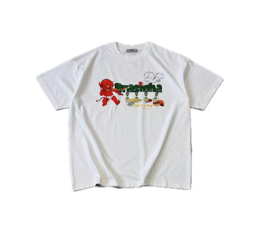 Trendiges Oversized T-shirt Mit Washed-look Und Distressed-effekt_voghion.com