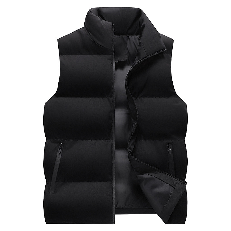 men's warm demi-season vest sleevless