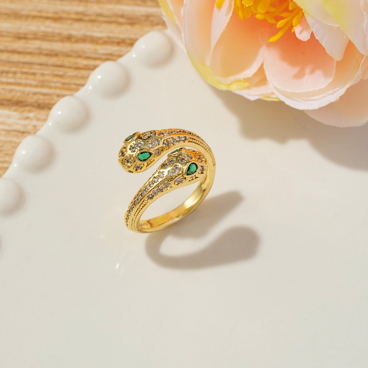 Anello da donna con cintura piena di diamanti, nuovo design di moda vintage_voghion.com