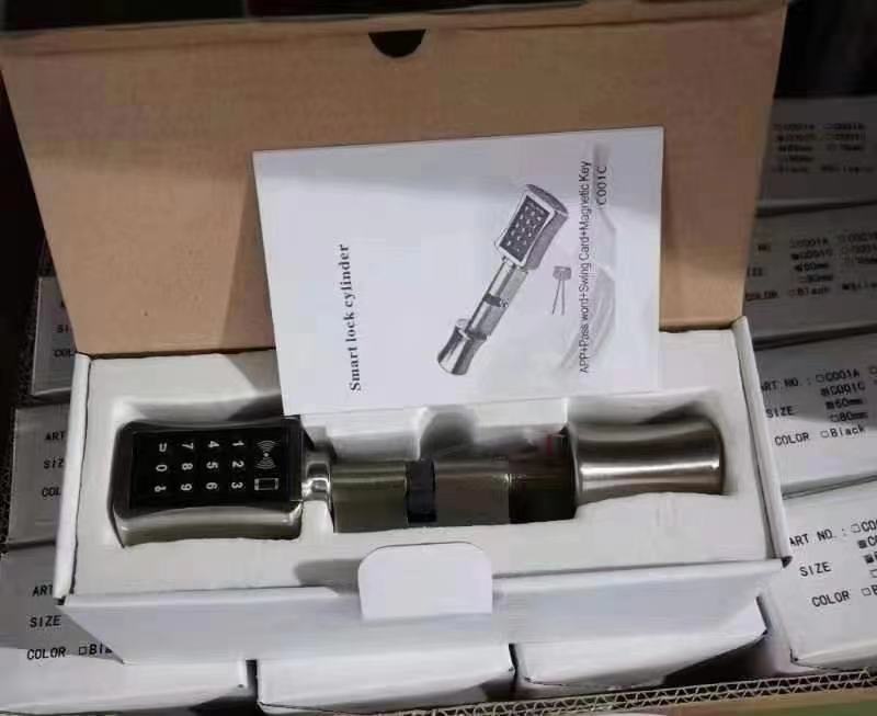 Micro Lock Smart Lock Core Fingerprint Password Lock Bluetooth Lock Home Only Change The Lock Core Upgrade Smart Lock Can Be A Piece Of Hair undefined