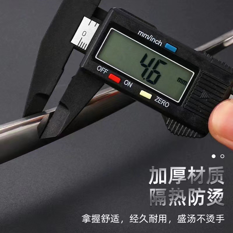 Acero inoxidable mango largo cocina