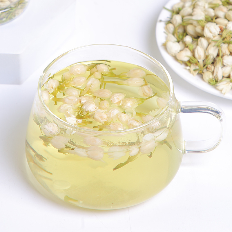 Premium Jasmine Flower Tea Mo Li Hua 茉莉花 Loose Herbal Tea 30g Canister Sugar Free specifications