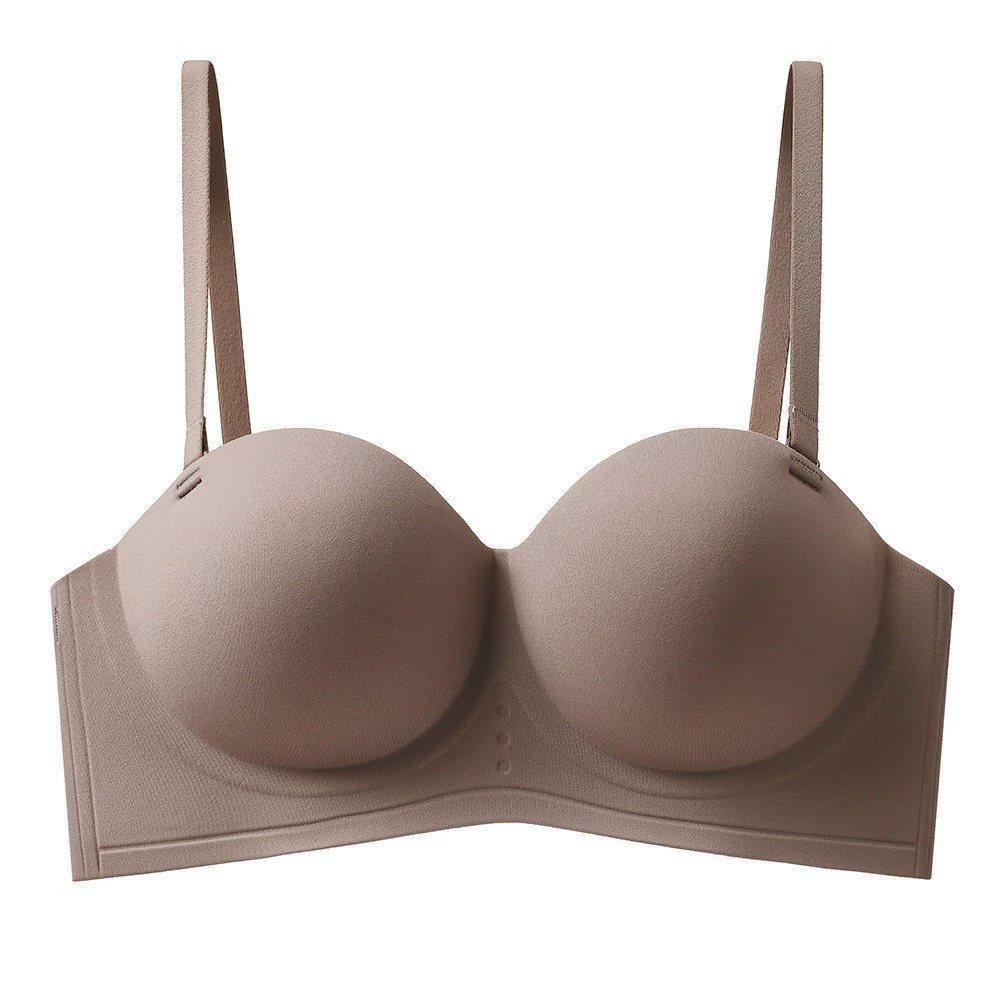 Underwear, push up bra, supporting wireless bra, removable straps, bra top