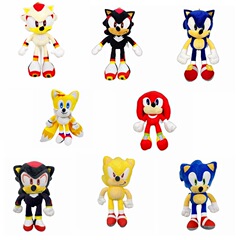 クロスボーダー新品ハリネズミソニック超音鼠ぬいぐるみsuperタルトススーパーソニーゲーム玩具