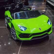 新款儿童电动车四轮遥控汽车充电可坐人男女孩宝宝跑车小孩玩具车