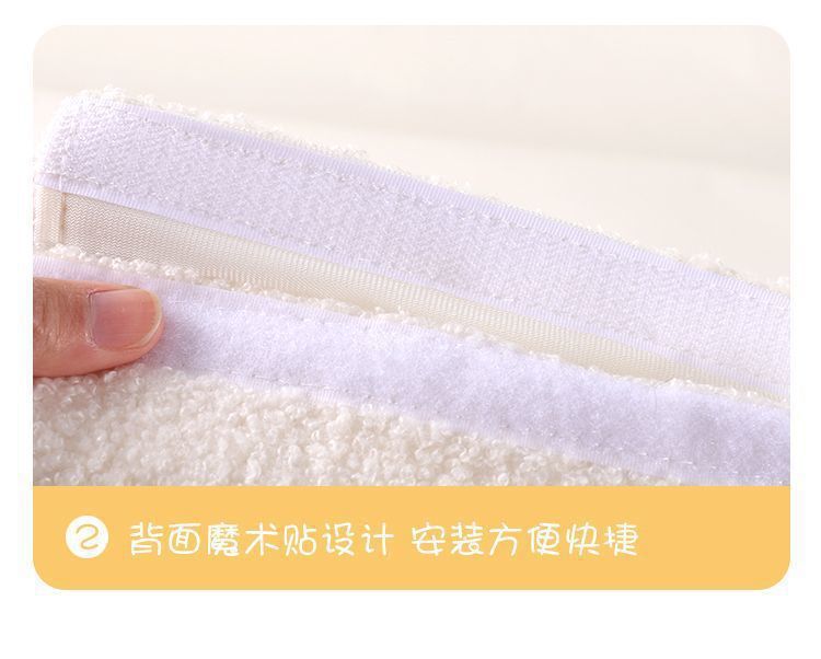 Seat Belt Shoulder Protector Cartoon Cute Tissue Box Pair Car Protective Cover Small Flower Decorative Supplies Car Interior