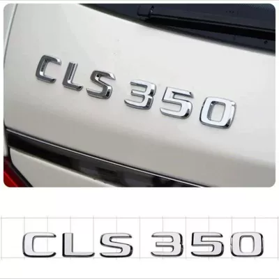 lettering, rear badge modification – Car logo - standard-cls350-original-car-model