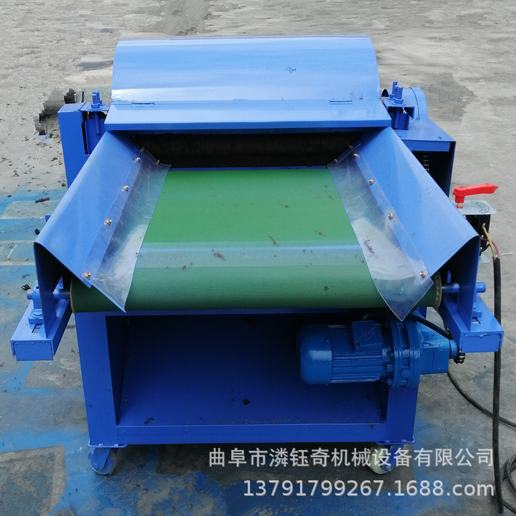 毛毡旧被套开松机 岩棉玻纤棉打散机 牛仔旧衣服粗开机