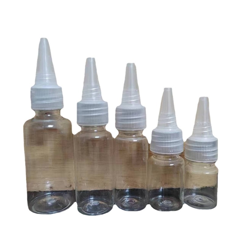 透明プラスチック尖口瓶5ml 10 30 50 100 ml乳液顔料分注押出瓶|undefined