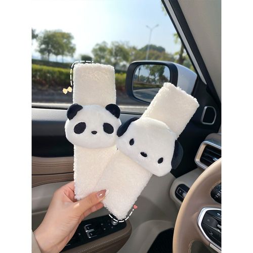 Car safety belt shoulder pad extended safety belt protector pair multi-functional decorative female model cute car accessory