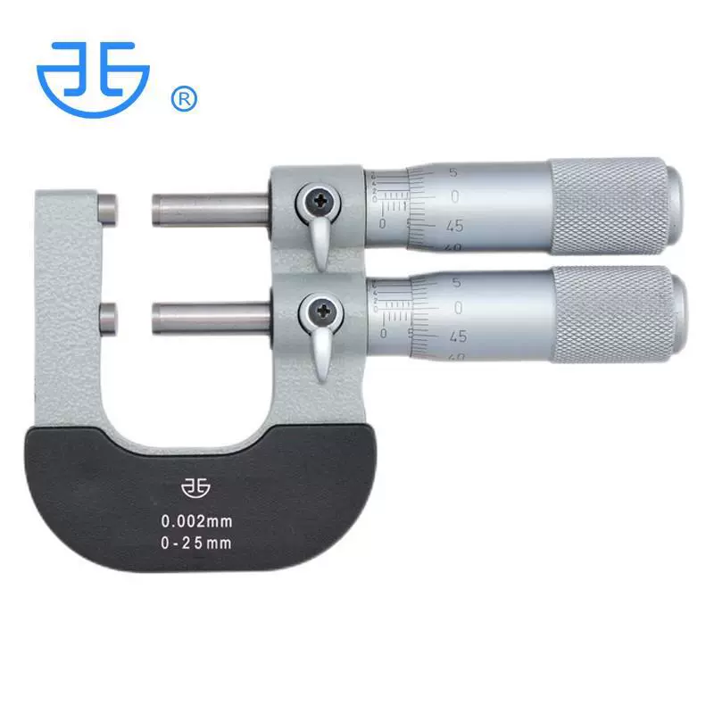 Микрометр 0-25 мм предела Цинлян Северо-Западный установленный предел значения экранируя части 0-25 мм