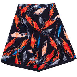 非洲民族风格蜡染印花布料双面几何印花african wax fabric6码起