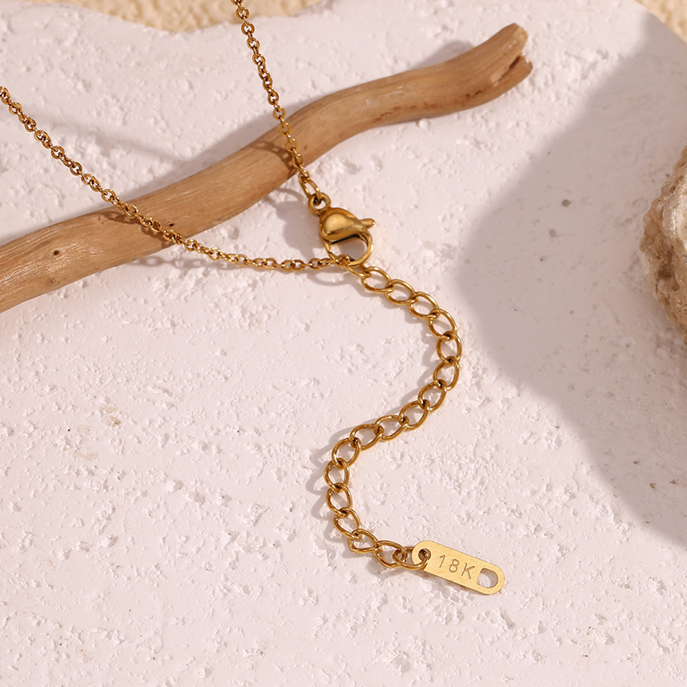 Stainless Steel Starfish Pearl Necklace