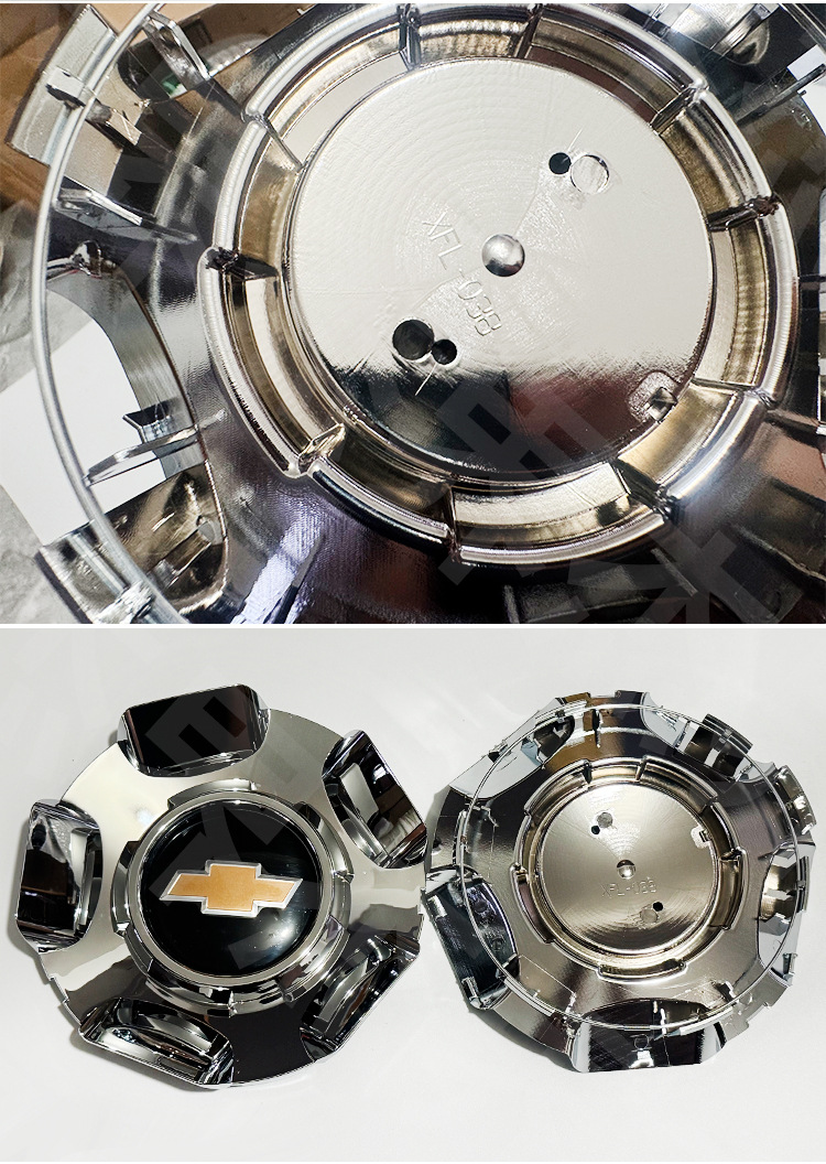 Suitable for Chevrolet Car Wheel Hub Decoration Cover, Wheel Rim Center Cover, Aluminum Wheel Hub Cover, Auto Parts Wheel Hub Emblem
