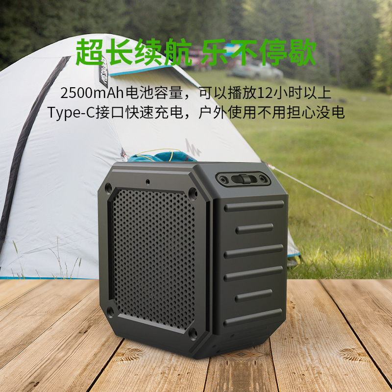 Cyborisクロスボーダー人気アウトドアbluetoothオーディオゴルフプライベートスタンドipx7携帯サブウーファースピーカー|undefined