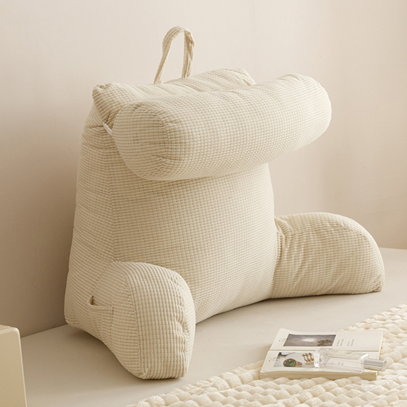 Cross-Border Pillow Bedside Soft Bag Large Back Cushion Reading Pregnant Woman Bed Back Pillow Bay Window Sofa Neck and Waist Protector