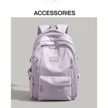 跨境女学生双肩包2025新款男士初高中生书包电脑包休闲短途旅批发