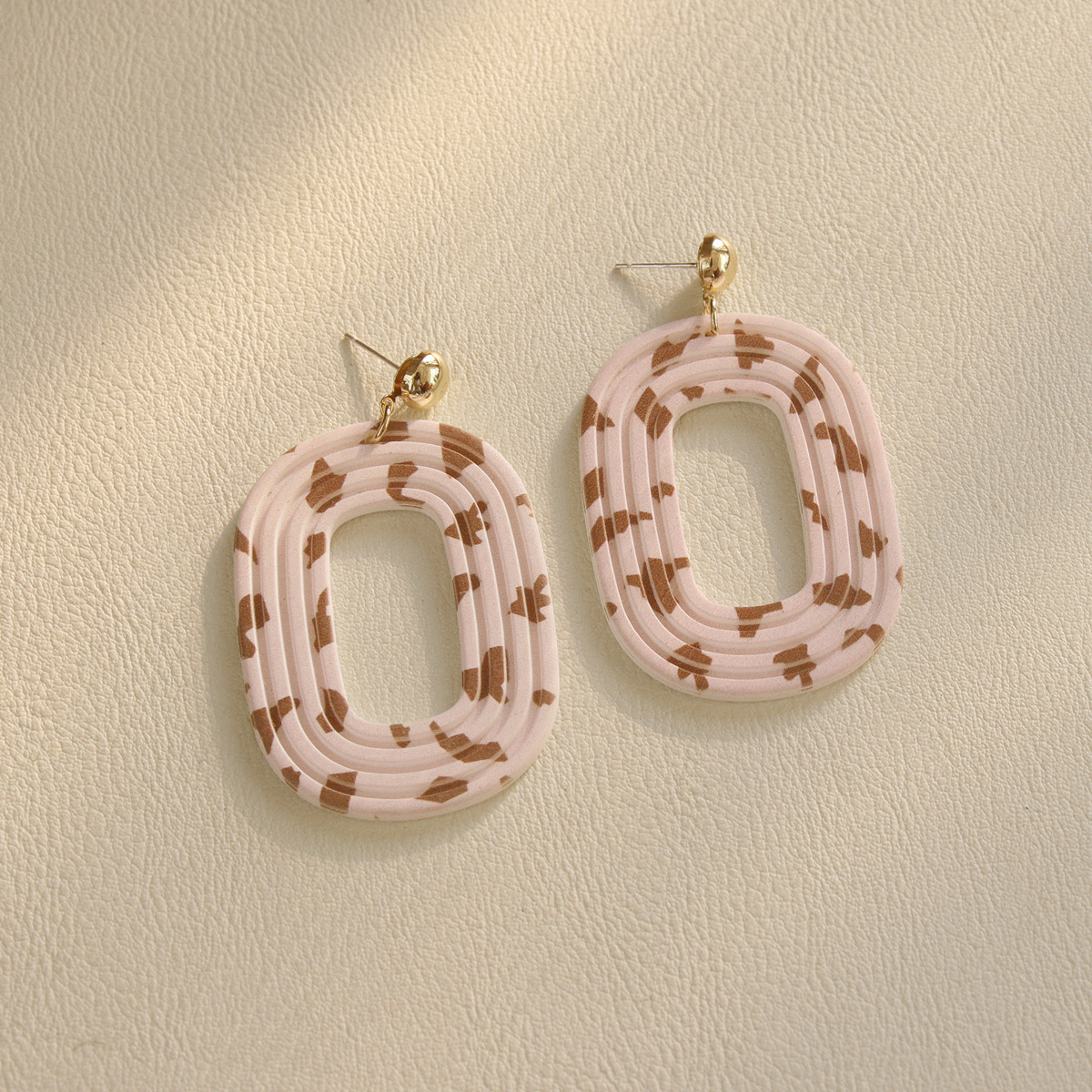 Wholesale Jewelry 1 Pair Beach Water Droplets Arylic Alloy Drop Earrings display picture 3