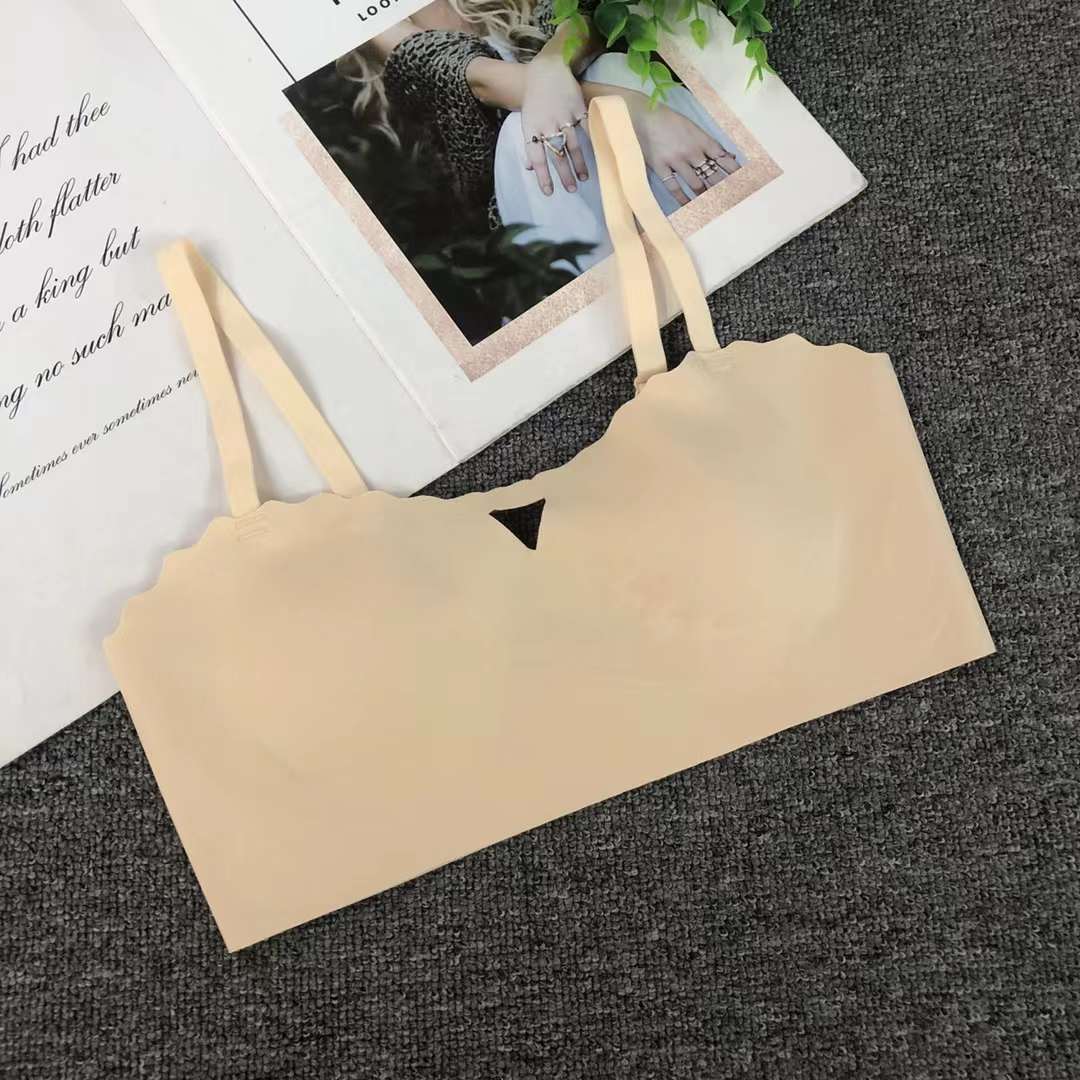 Nuevo chaleco de látex de alta calidad sin marcas, chaleco de mujer sin anillo de acero, sujetador sexy, ropa interior deportiva, mujer al por mayor