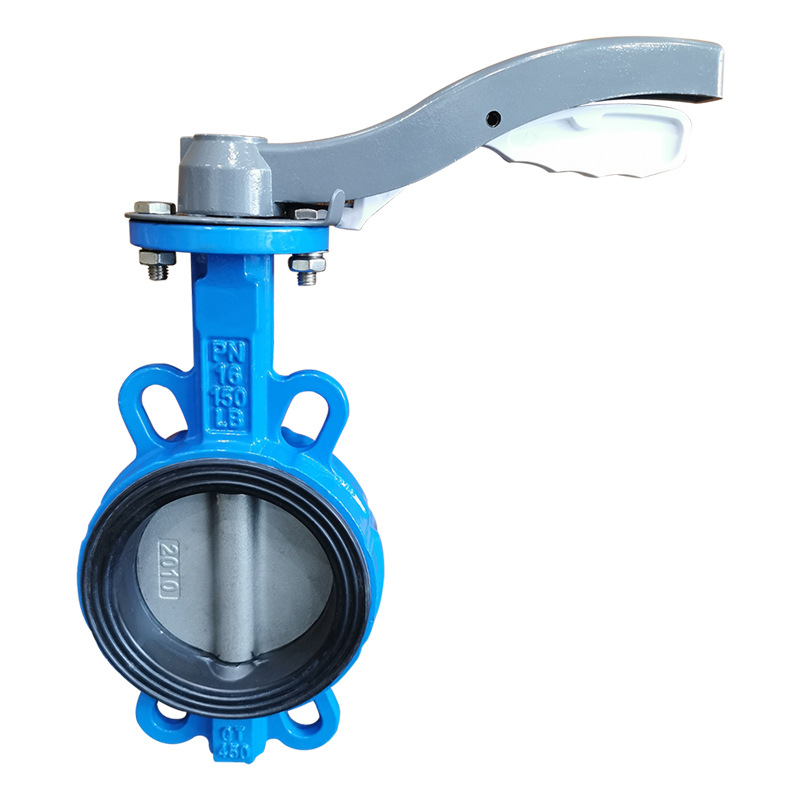 供应铝合金手柄蝶阀  手动对夹蝶阀  水处理设备 不锈钢对夹蝶阀