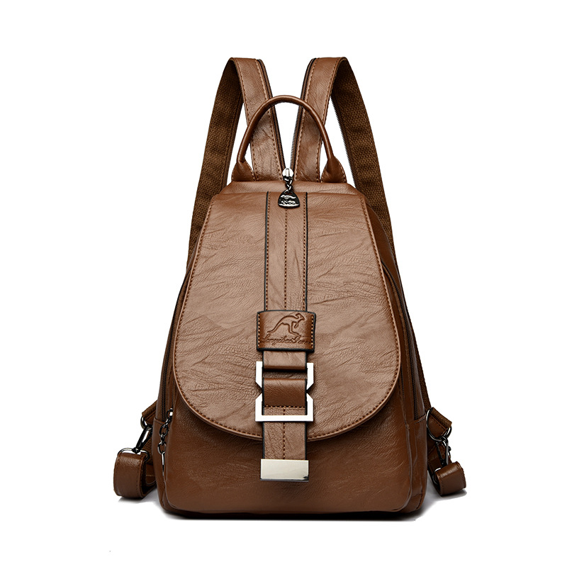 Nuevo estilo coreano de las mujeres mochila ocio al aire libre viaje mochila moda pecho bolsa impermeable estudiante mochila moda