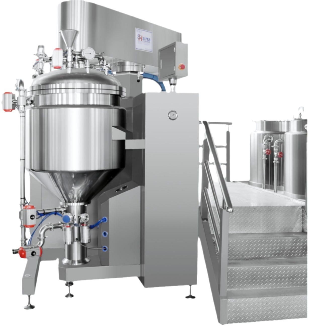 牙膏均质乳化机、膏霜均质乳化机、高剪切均质乳化机