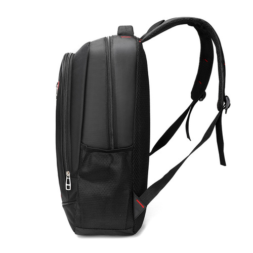 厂家定LOGO17寸笔记本双肩包户外双肩电脑包旅行背包商务背包书包
