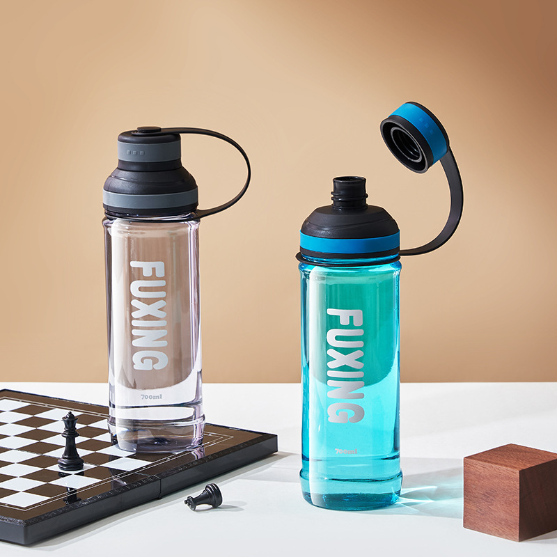Large-capacity Anti-fall Summer Fitness Sports Water Bott, High-temperature Resistant Plastic Cup, Custom Gift_voghion.com