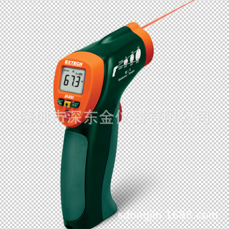 EXTECH INSTRUMENTS IR400 红外测温仪 (-20 to 332 °C)